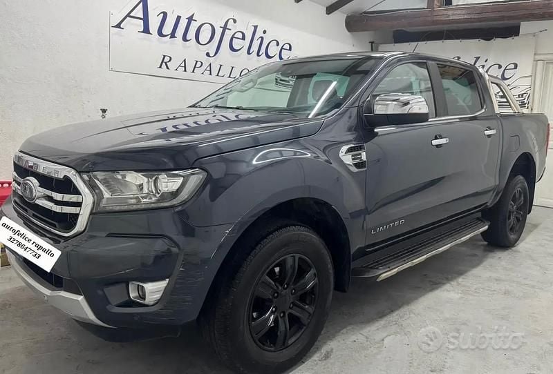 Usata Ford Ranger Wildtrack 2019 Blu Pick-up
