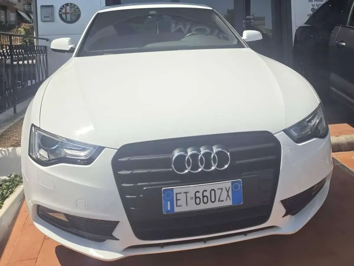 Usata Audi A5 Sportback S-Line 177 CV (130 kW) 2013 Bianco Utilitaria
