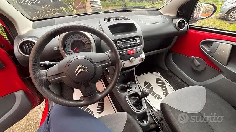 Usata Citroën C1 68 CV (50 kW) 2008 Rosso Utilitaria