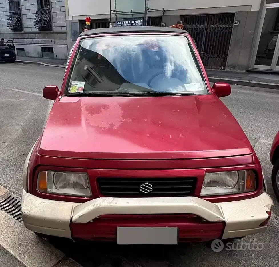 Usata Suzuki Vitara 96 CV (70 kW) 1997 Rosso SUV