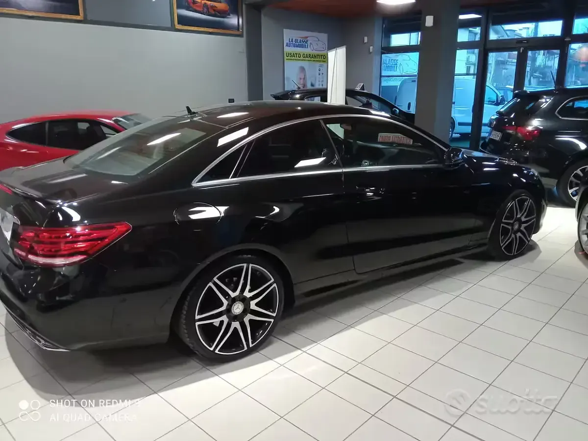 Usata Mercedes E350 AMG line 258 CV (189 kW) 2014 Nero Coupé