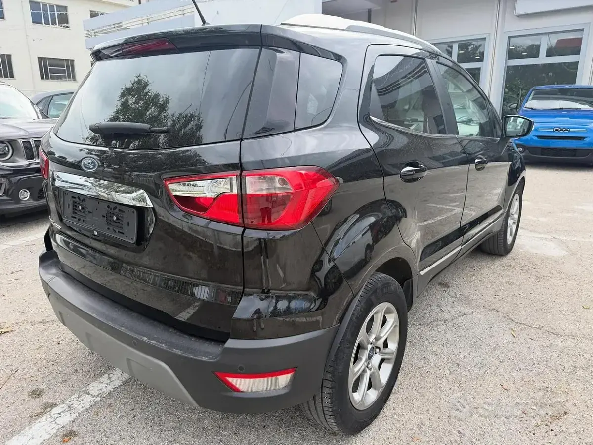 Usata Ford Ecosport 99 CV (72 kW) 2019 Nero SUV