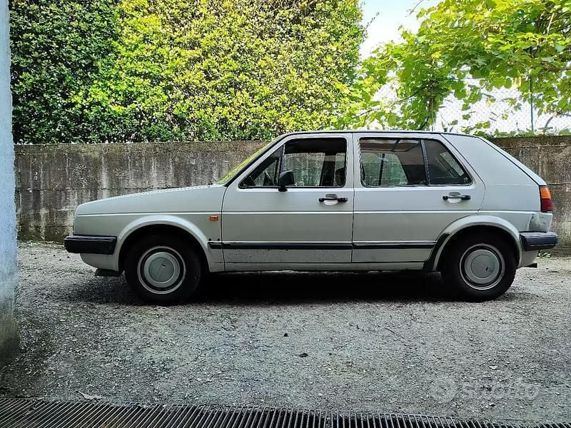 Usata VW Golf II 54 CV (39 kW) 1987 Bianco Utilitaria