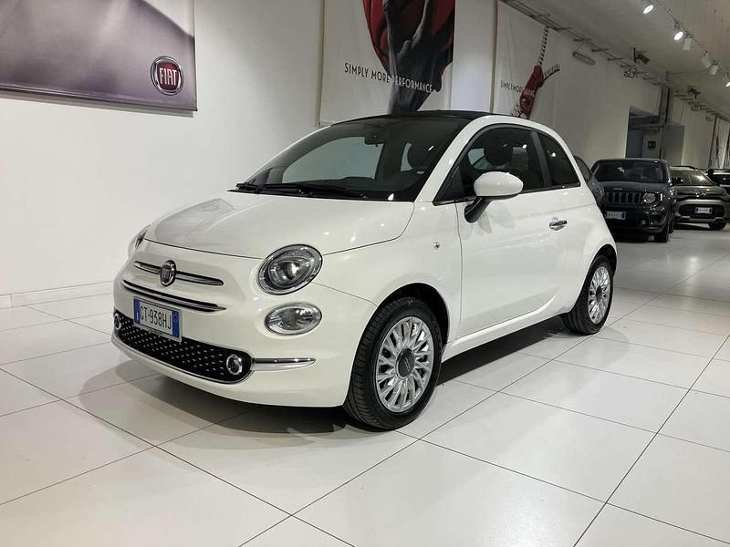 Bianco Usata 2024 Fiat 500C Dolcevita Cabrio | 17.400 € (Molto cara) - Immagine 1/4
