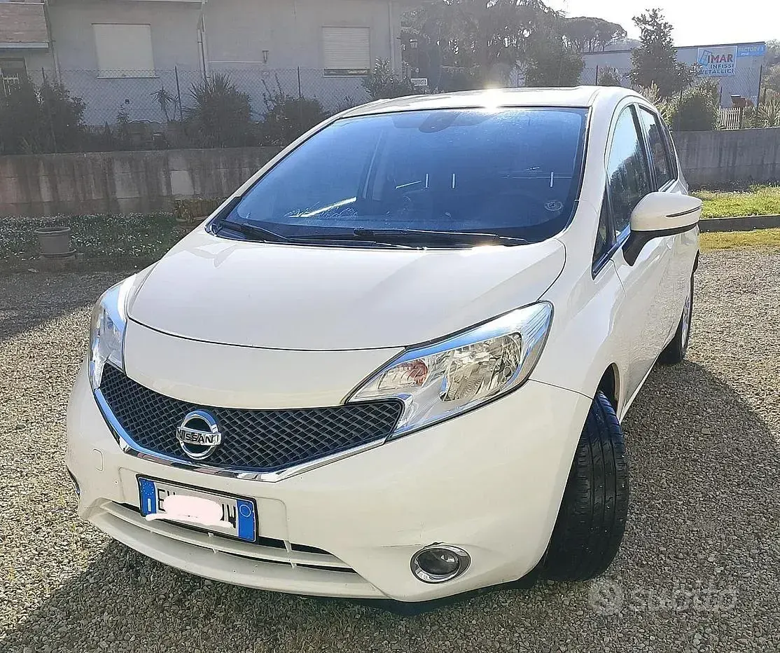 Usata Nissan Note 90 CV (66 kW) 2014 Bianco Utilitaria