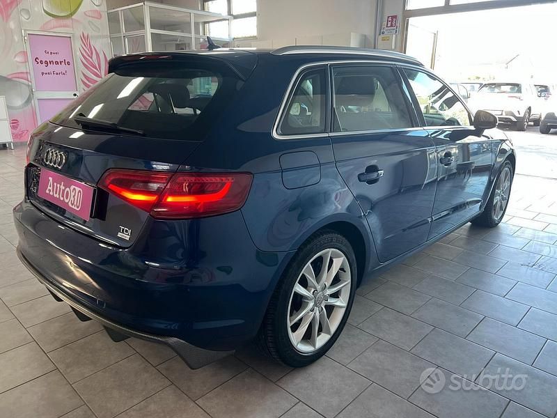 Usata Audi A3 Ambition 110 CV (80 kW) 2016 Blu/azzurro Berlina