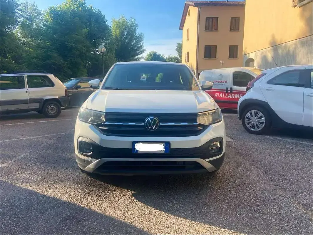 Usata VW T-Cross 95 CV (69 kW) 2021 Bianco SUV