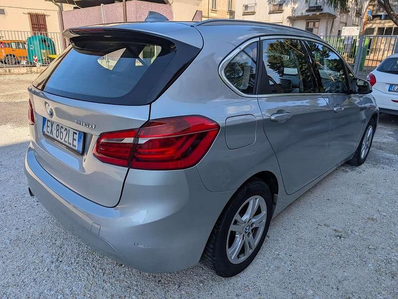 Usata BMW 216 Active Tourer Advantage 116 CV (85 kW) 2015 Argento Monovolume