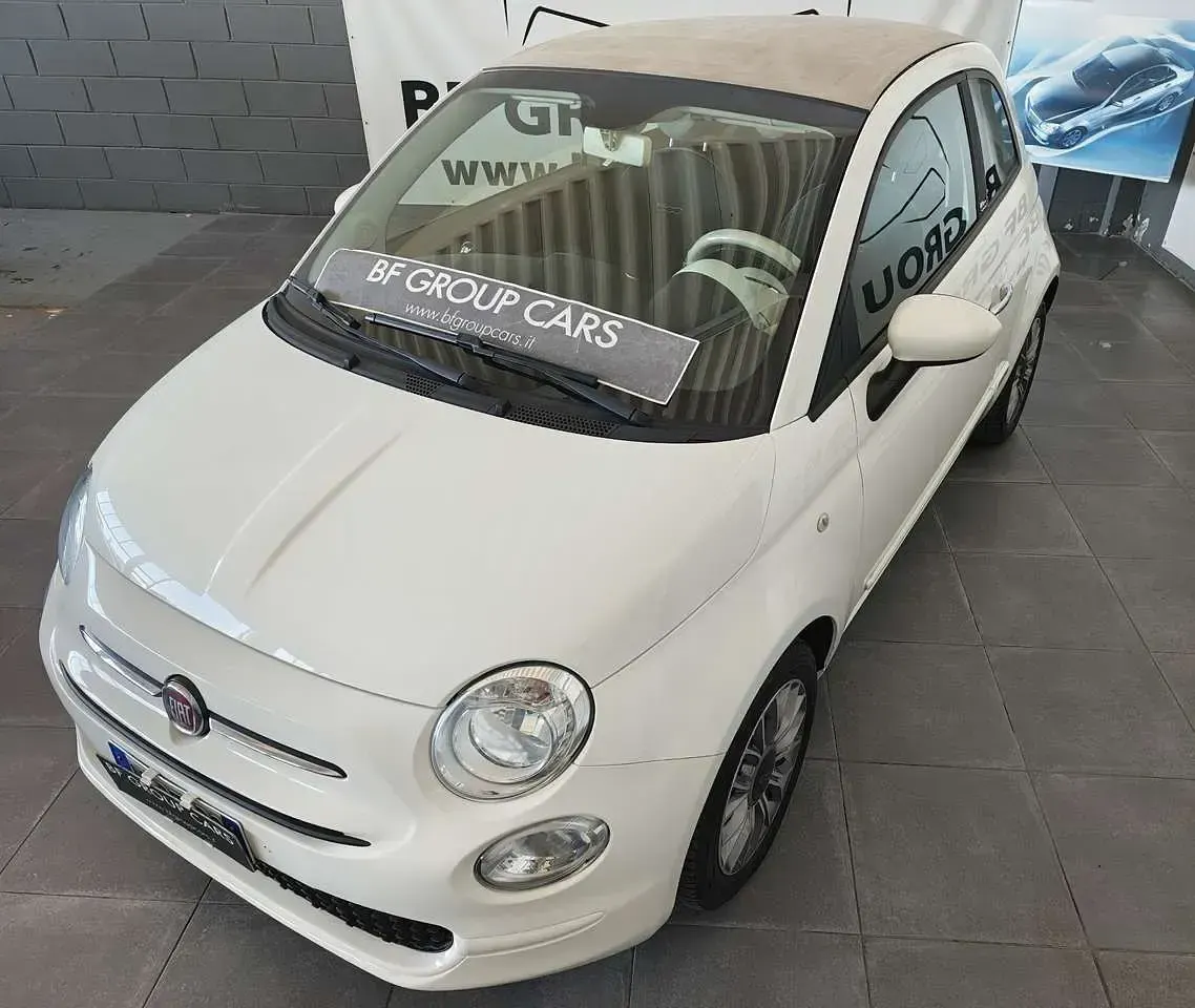 Usata Fiat 500C Lounge 86 CV (63 kW) 2018 Bianca Cabrio