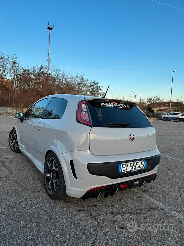 Usata Abarth Punto Evo 2012 Grigio Utilitaria