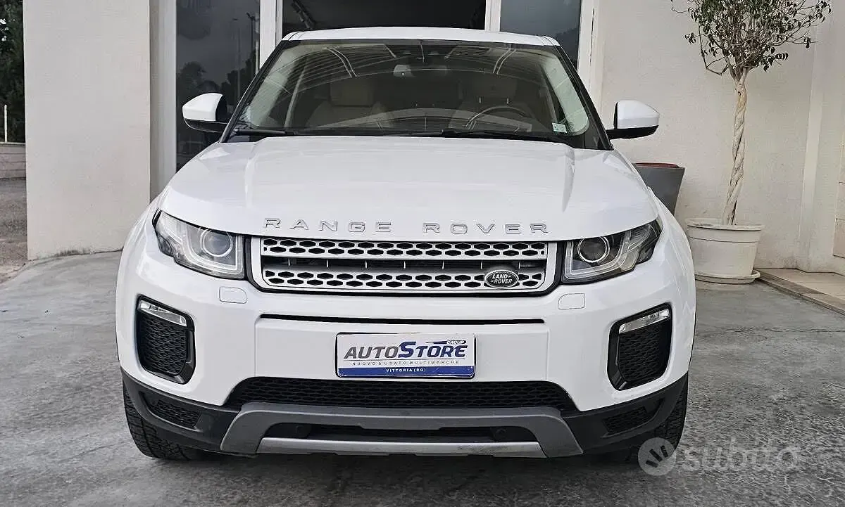 Usata Land Rover Range Rover evoque SE 2018 Bianco SUV