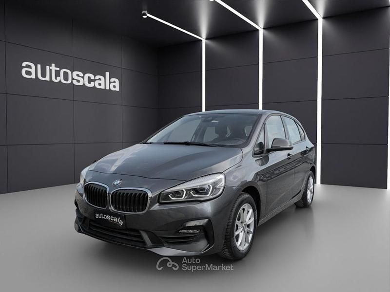 Usata BMW 216 Active Tourer 109 CV (80 kW) 2019 Grigio scuro Monovolume