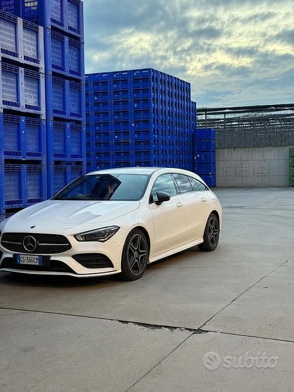 Usata Mercedes CLA220 Premium 2019 Bianco Berlina