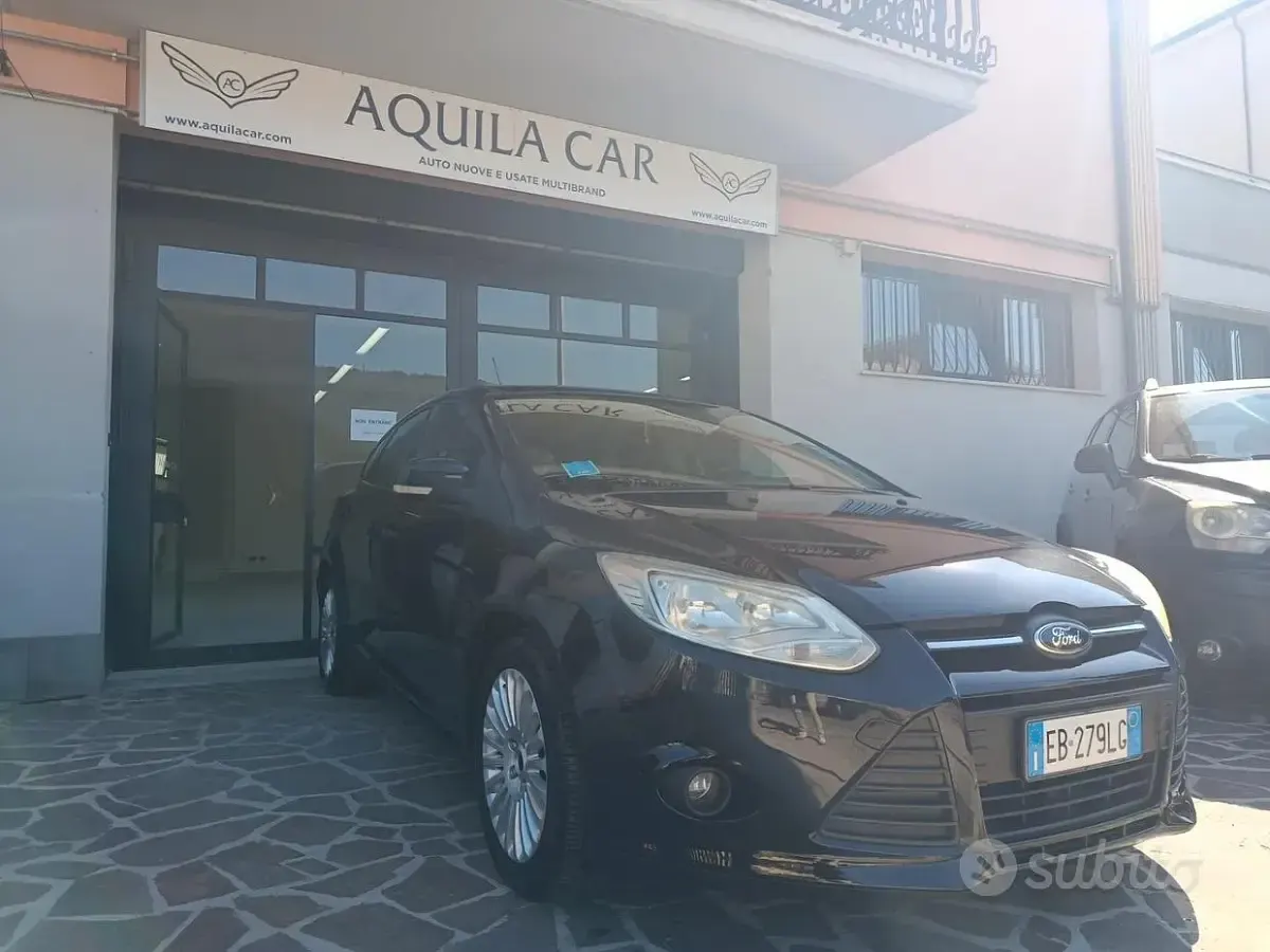 Usata Ford Focus Titanium 95 CV (69 kW) 2013 Nero Berlina