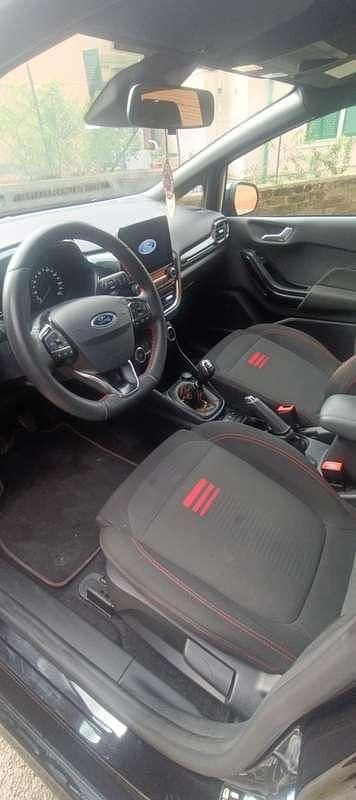 Usata Ford Fiesta ST-Line 125 CV (91 kW) 2022 Nero Utilitaria
