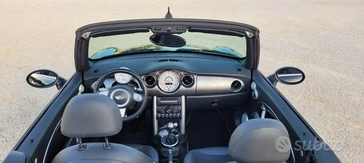 Usata Mini Cooper S Cabriolet 170 CV (125 kW) 2007 Nero Cabrio