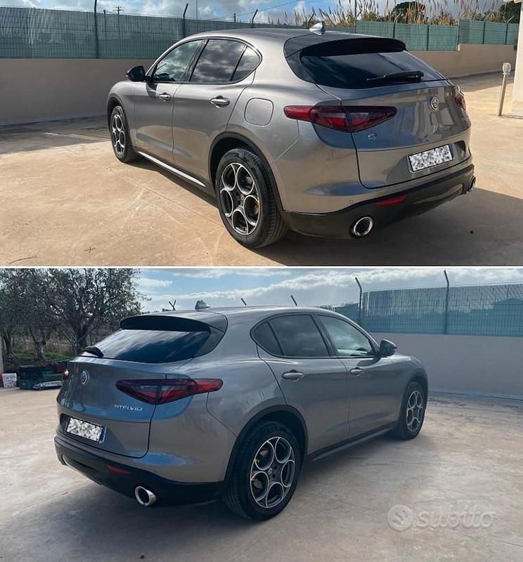 Usata Alfa Romeo Stelvio Super 210 CV (154 kW) 2019 Grigio SUV