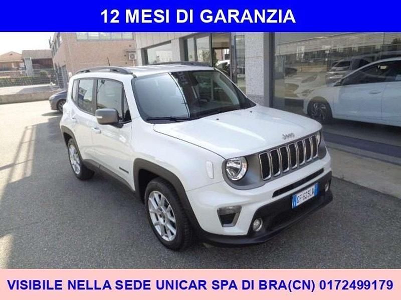 Usata Jeep Renegade Limited 120 CV (88 kW) 2021 Bianco pastello SUV