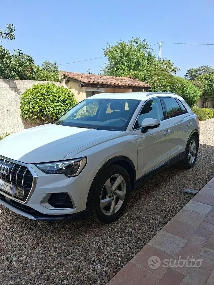 Usata Audi Q3 Advanced 150 CV (110 kW) 2020 Bianco SUV