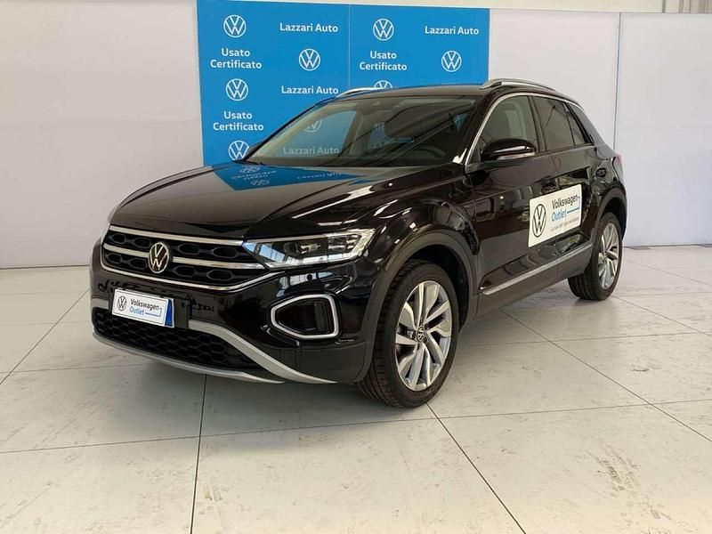 Usata VW T-Roc Style 110 CV (80 kW) 2022 Nero SUV