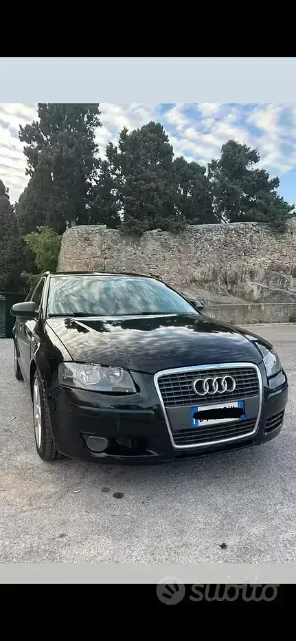 Usata Audi A3 140 CV (102 kW) 2004 Nero Utilitaria