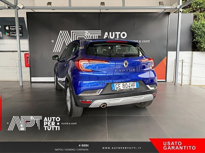 Usata Renault Captur Intens 131 CV (96 kW) 2021 Blu SUV