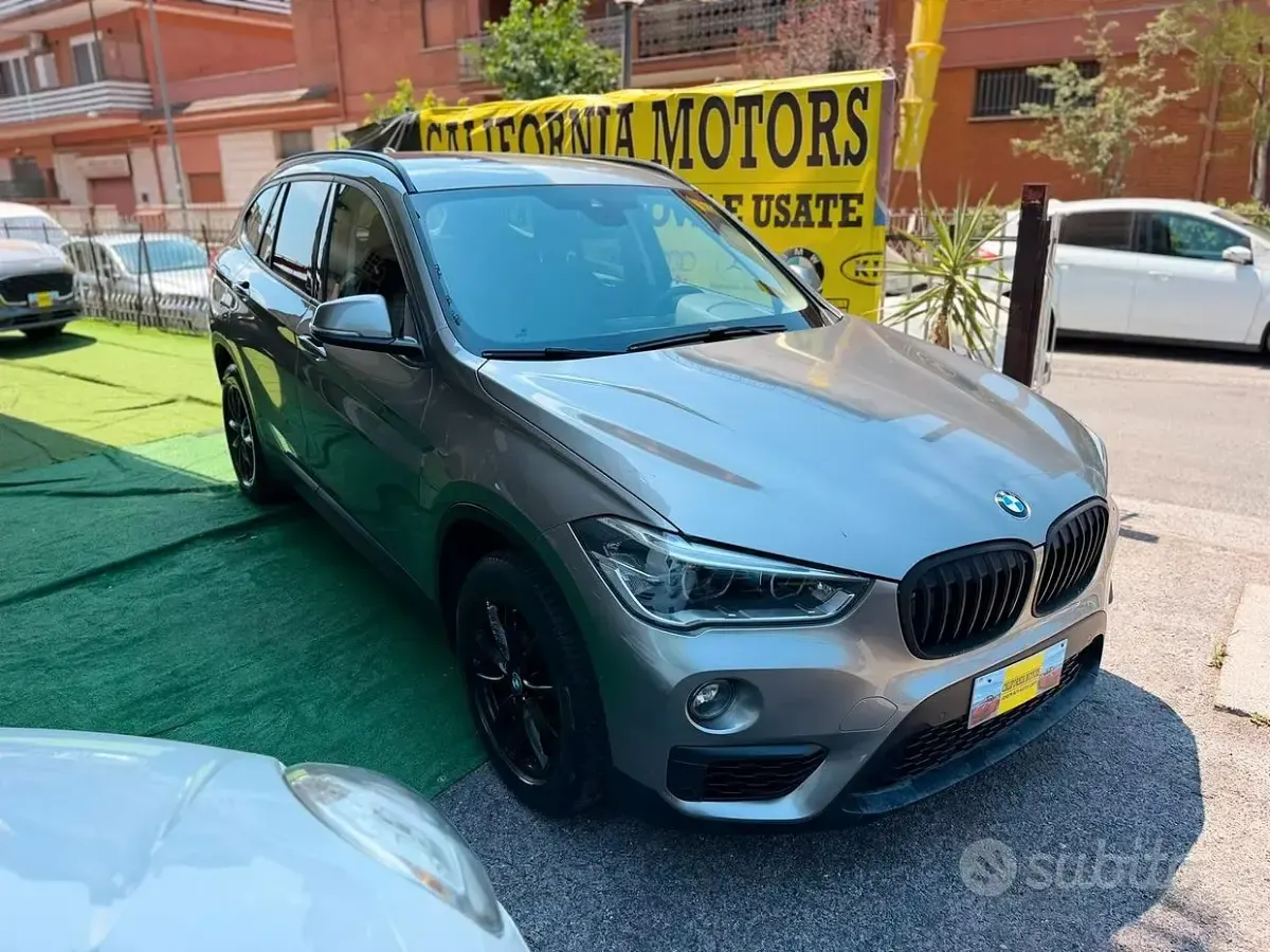 Usata BMW X1 Sport Line 150 CV (110 kW) 2019 Marrone SUV