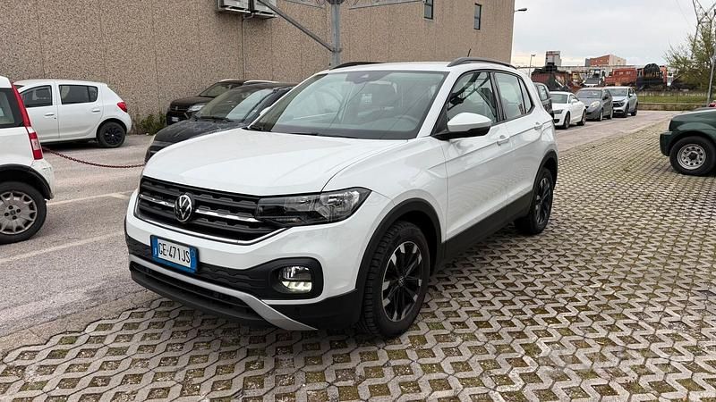 Usata VW T-Cross Style 95 CV (69 kW) 2021 Bianco SUV