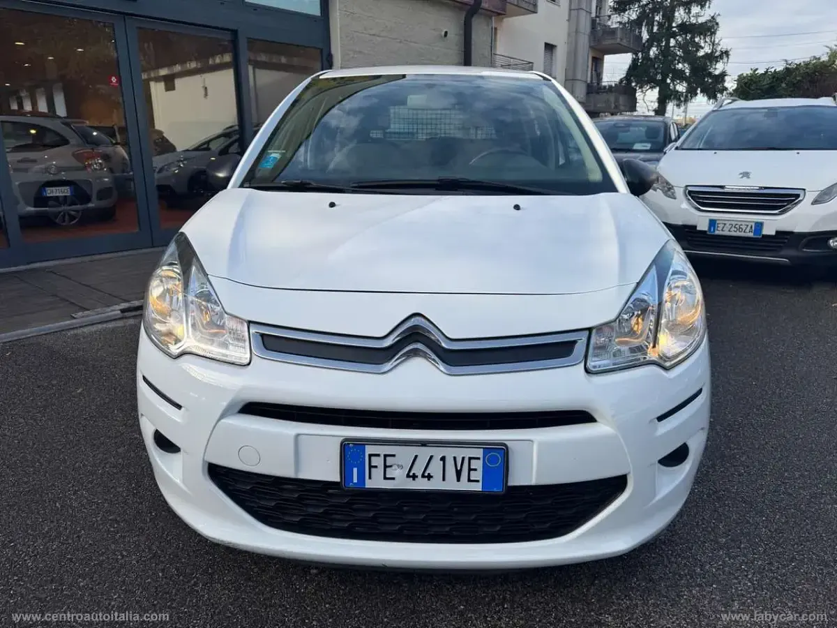 Usata Citroën C3 Attraction 75 CV (55 kW) 2016 Bianco Furgone
