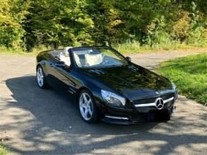 Usata Mercedes SL500 435 CV (319 kW) 2012 Nero Cabrio