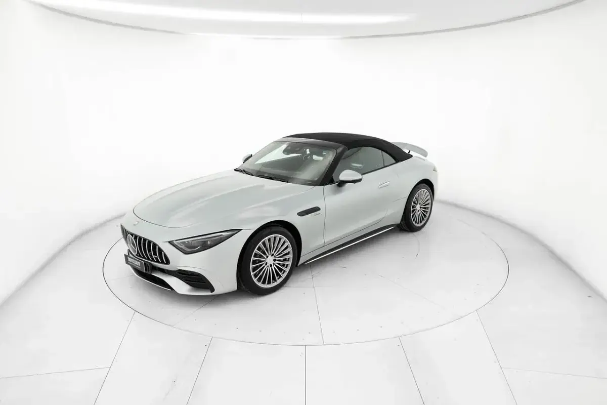 Usata Mercedes SL43 AMG Premium Plus 381 CV (280 kW) 2023 Argento high tech Cabrio