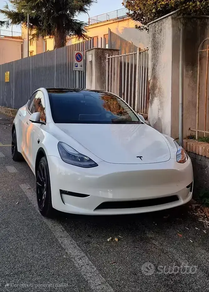 Usata Tesla Model Y Long Range AWD 189 kW (258 CV) 2023 Bianco SUV