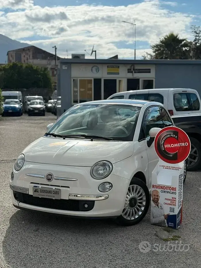 Usata Fiat 500 Lounge 69 CV (50 kW) 2012 Berlina