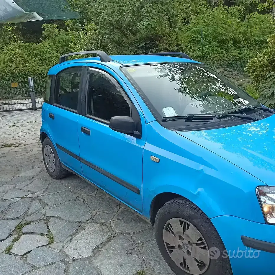 Usata Fiat Panda 60 CV (44 kW) 2004 Bluazzurro Utilitaria