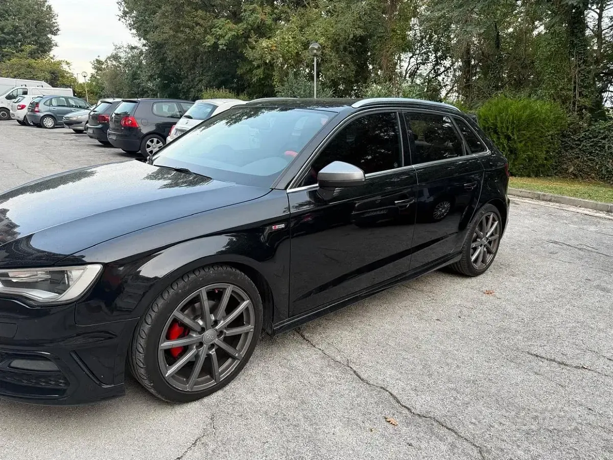 Usata Audi A3 S-Line 2014 Nero Berlina