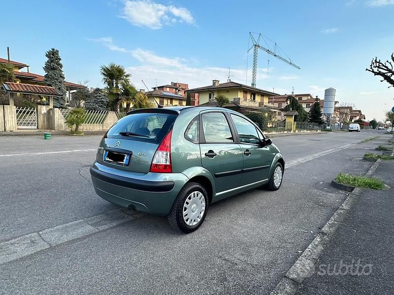 Usata Citroën C3 Exclusive 60 CV (44 kW) 2006 Verde Berlina