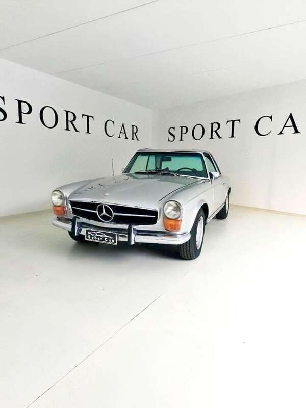 Usata Mercedes SL280 136 CV (100 kW) 1969 Argento Cabrio