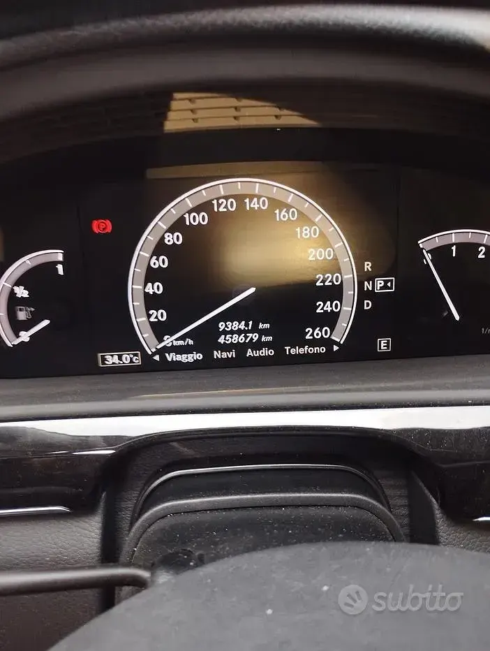 Usata Mercedes S350 258 CV (189 kW) 2012 Grigio Berlina