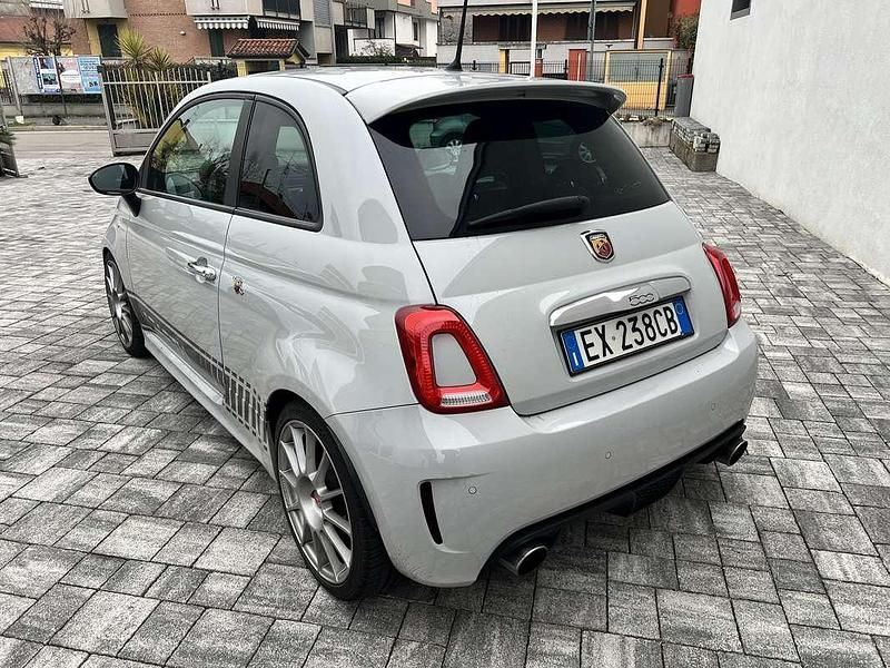 Usata Abarth 595 Custom 135 CV (99 kW) 2014 Grigio Utilitaria