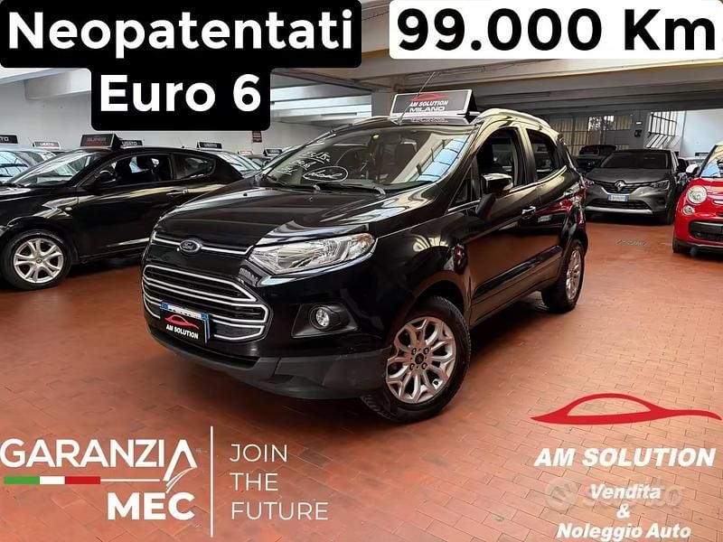 Usata Ford Ecosport 95 CV (69 kW) 2016 Nero SUV