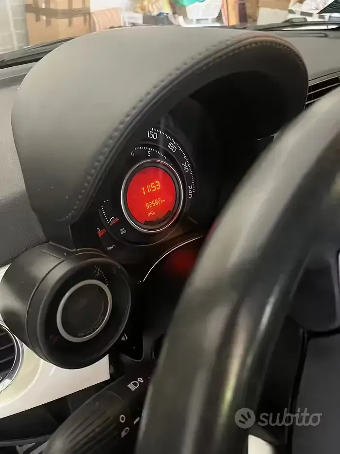 Usata Abarth 595C 160 CV (117 kW) 2013 Bianco Cabrio