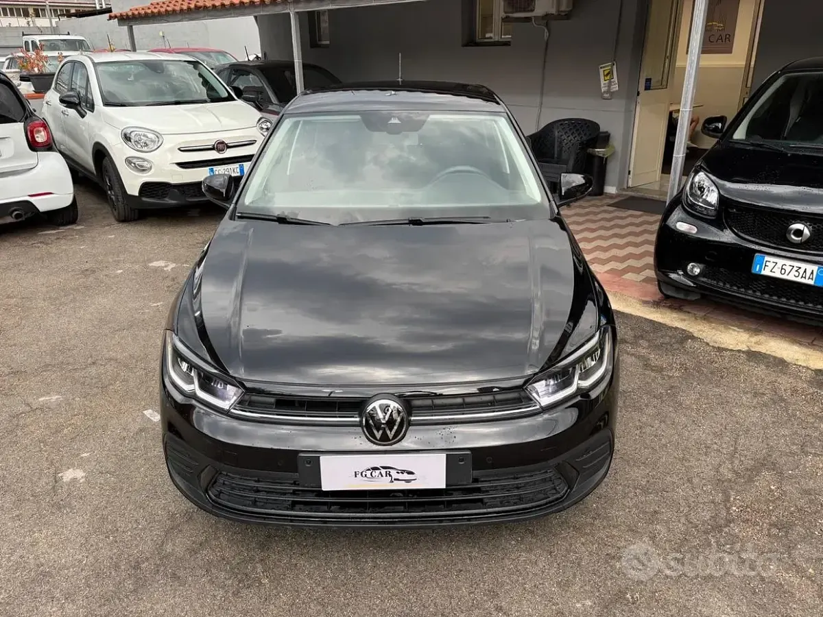 Usata VW Polo Comfortline 80 CV (58 kW) 2021 Nero Utilitaria