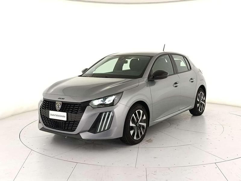 Usata Peugeot 208 Active 75 CV (55 kW) 2024 Argento Utilitaria