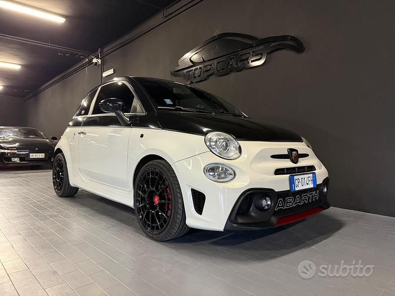 Usata Abarth 595C Turismo 160 CV (117 kW) 2014 Bianco Cabrio