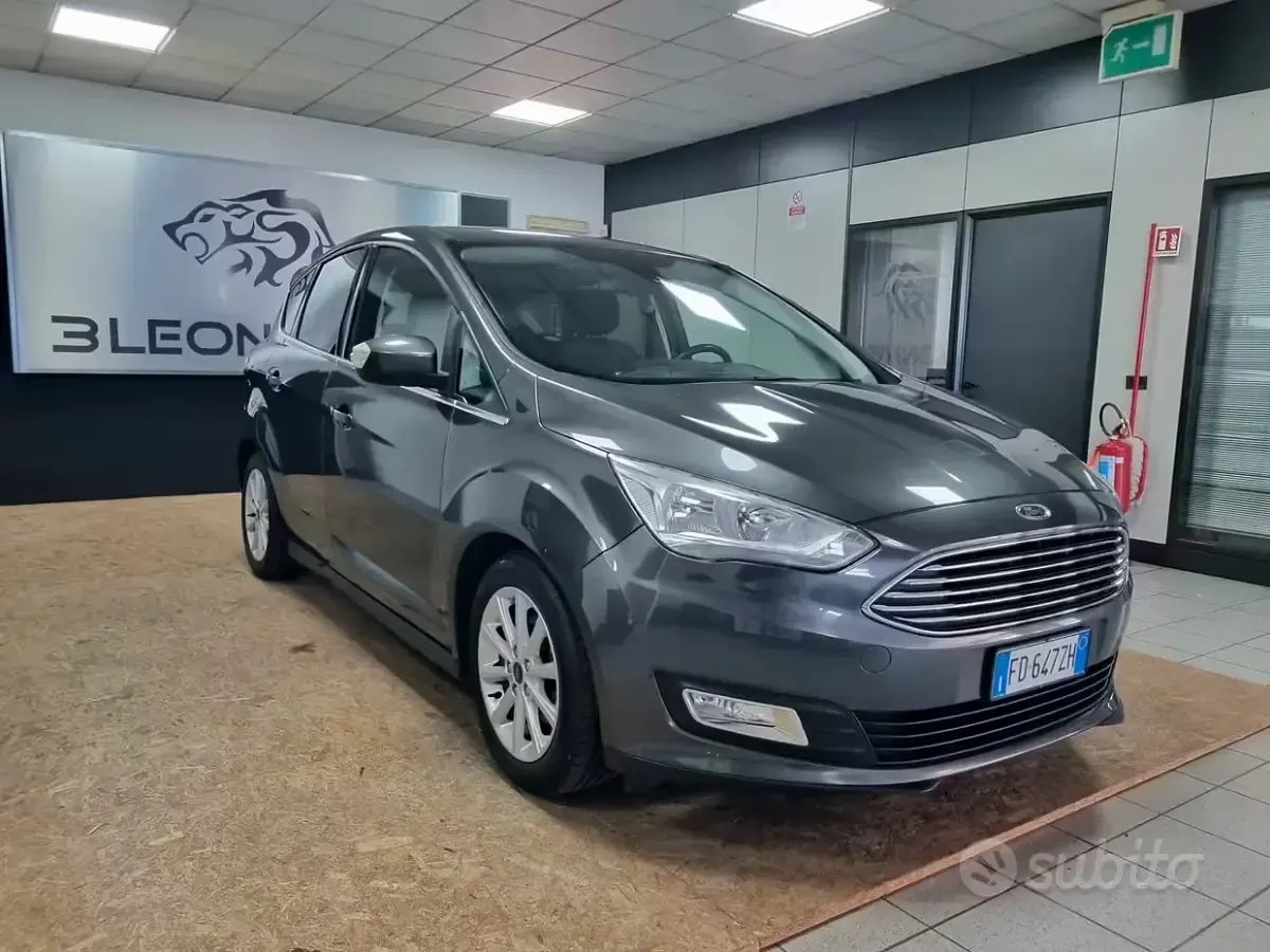 Usata Ford C-MAX Titanium 120 CV (88 kW) 2016 Grigio Monovolume