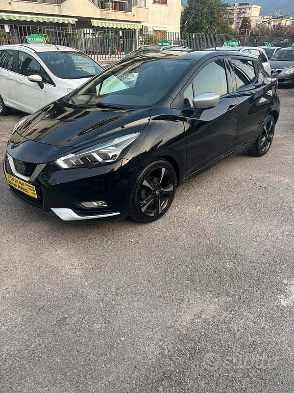 Usata Nissan Micra Tekna 90 CV (66 kW) 2017 Nero Utilitaria