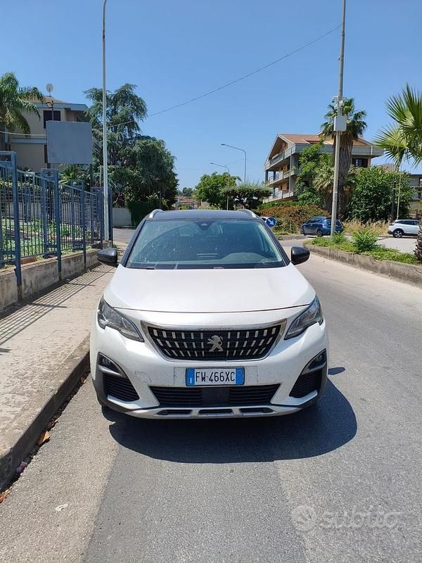 Usata Peugeot 3008 Allure 130 CV (95 kW) 2019 Bianco Berlina