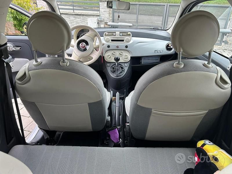 Usata Fiat 500 85 CV (62 kW) 2011 Grigio Utilitaria