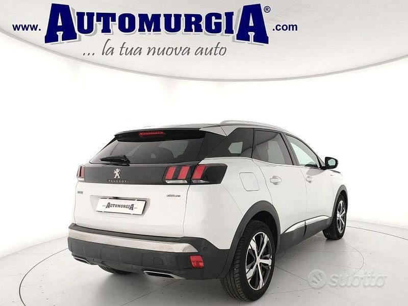 Usata Peugeot 3008 GT-line 131 CV (96 kW) 2020 Bianco SUV