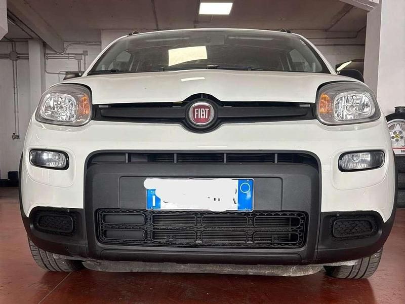 Bianco Usata 2021 Fiat Panda S Utilitaria | 8390 € (Super prezzo) - Immagine 1/4